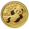 1 Gram gouden munt Panda 2020 voorkant