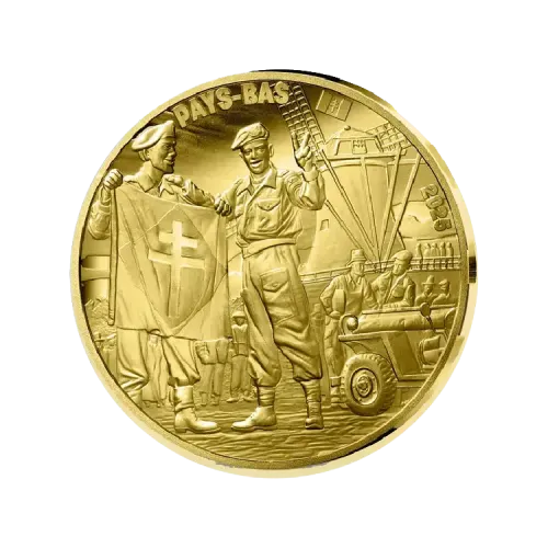 Gouden VE DAY 80th anniversary munt