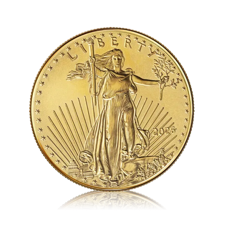 Gouden American Eagle 2026 voorkant