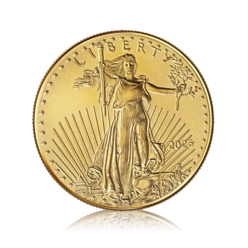 Gold American Eagle coin 2026 obverse