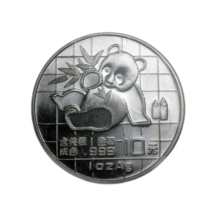 1 troy ounce zilveren munt voorkant