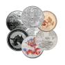 1 troy ounce premium silver coin front