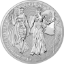 1 Troy ounce zilveren munt Columbia Allegories 2019 front