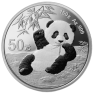 150 Gram zilveren munt Panda 2020 voorkant