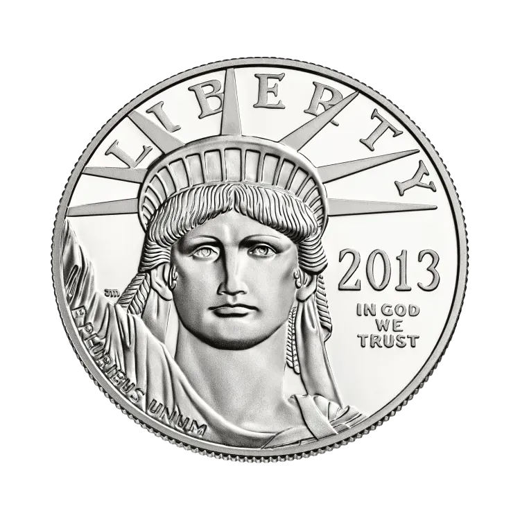 1 troy ounce american eagle platinum