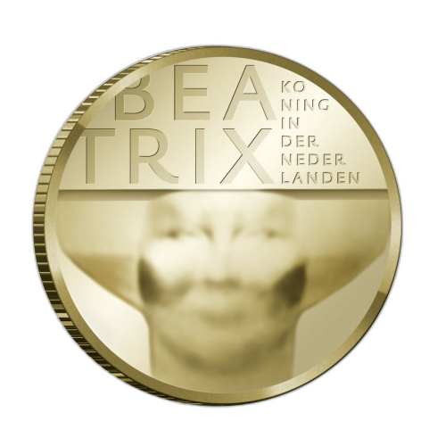 Gouden tientje Beeldhouwkunst 10 euro proof voorkant