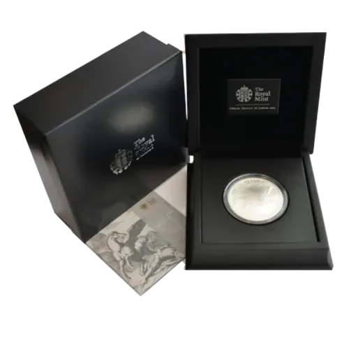 10 oz silver London Olympic Games 2012 | Box & CoA front