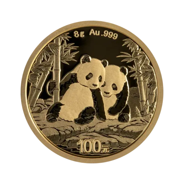8 gram gouden panda munt 2026