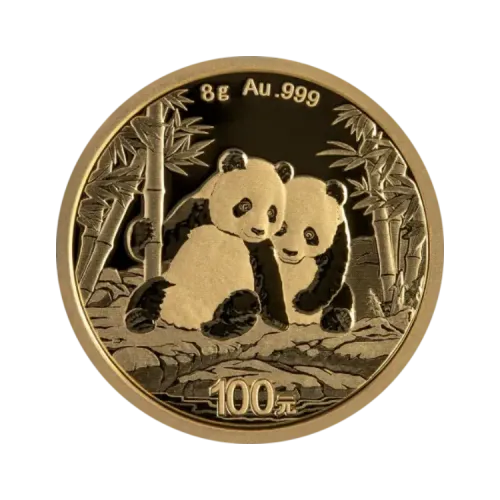 8 gram gouden panda munt 2026