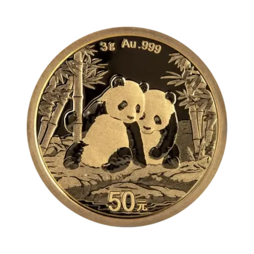 3 gram gold Panda coin 2026