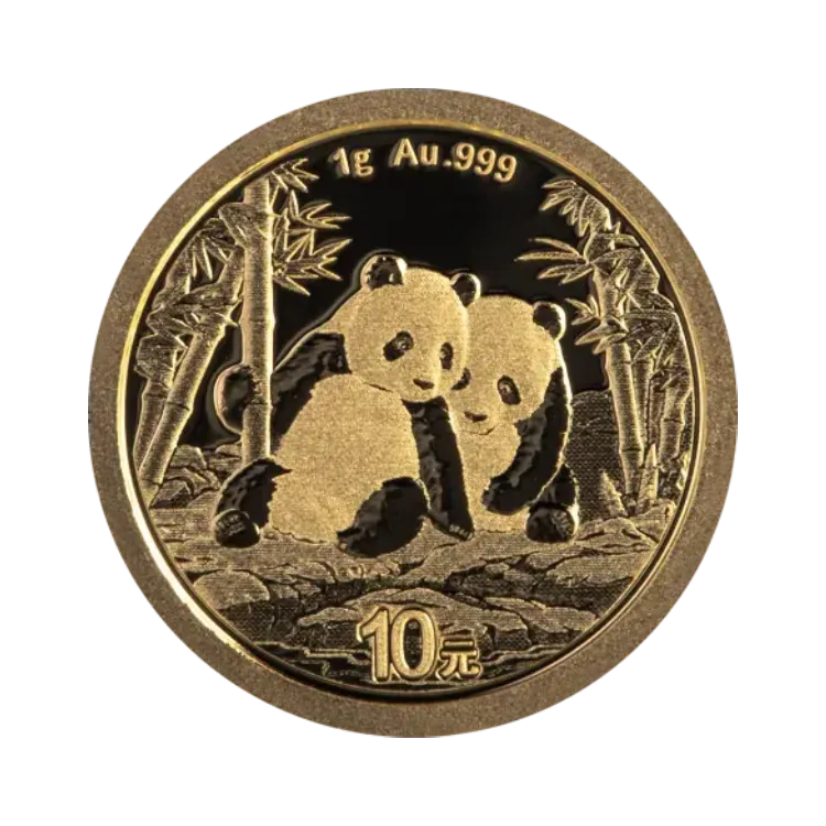 1 gram gold Panda coin from 2026