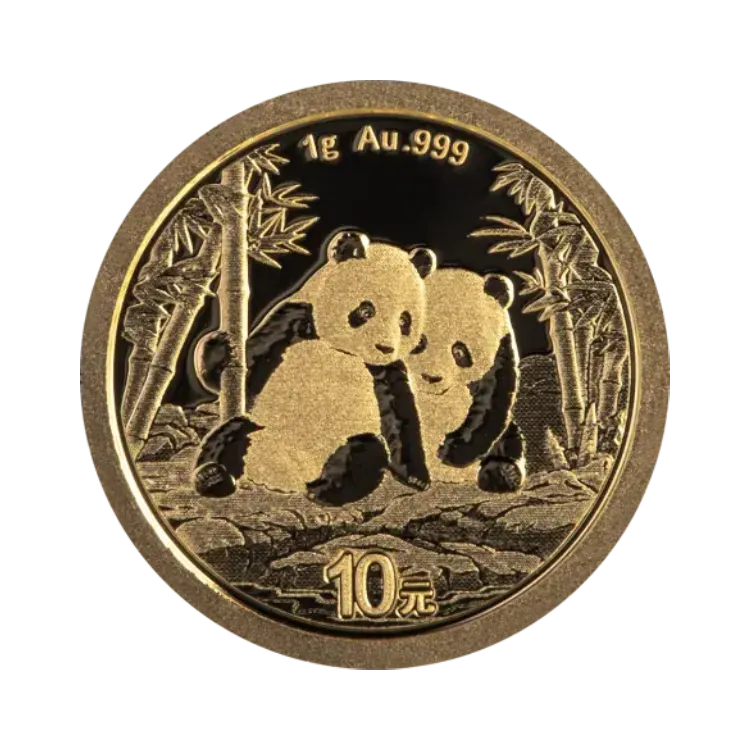 1 gram gold Panda coin from 2026