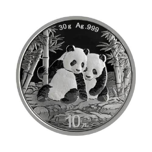30 gram zilveren Panda munt uit 2026