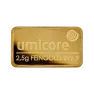 Umicore 2.5 gram gold bar