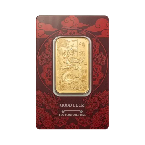 1 oz PAMP Suisse Good Luck goudbaar