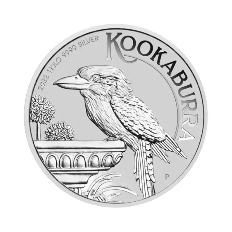 1 kilo zilveren Kookaburra munt 2022