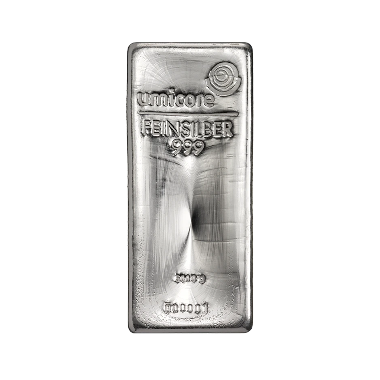 10 kilo zilverbaar Umicore