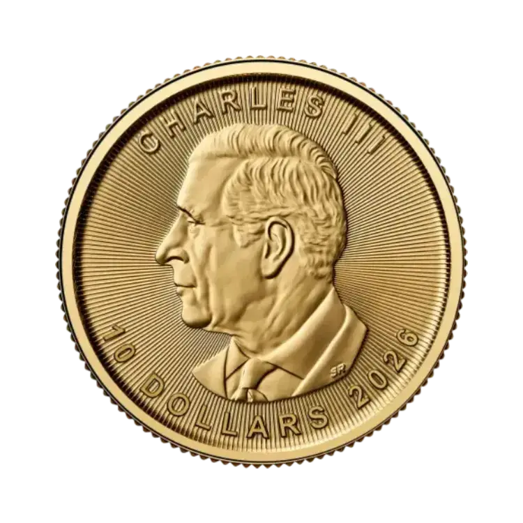 1/4 troy ounce gouden munt Maple Leaf 2026