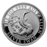 1 troy ounce zilveren munt zwaan 2020 voorkant