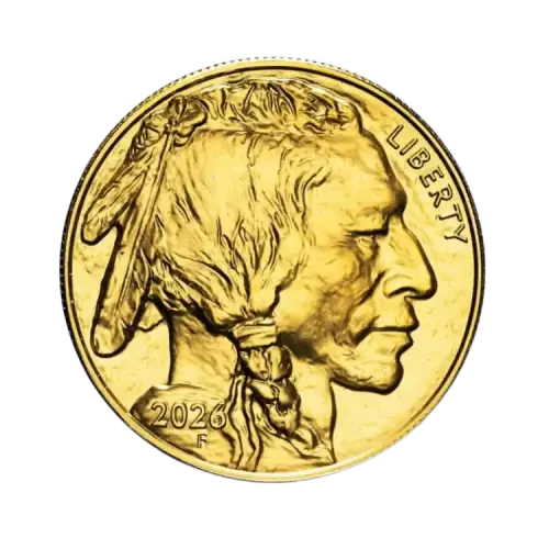 Gouden American Buffalo 1 oz 2026 voorkant