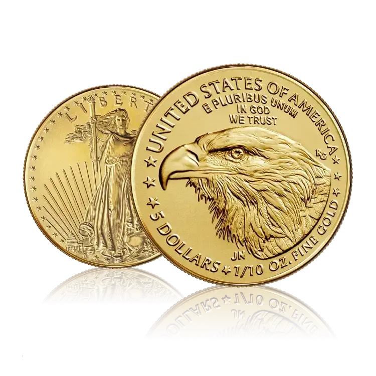 1/10 oz gold American Eagle
