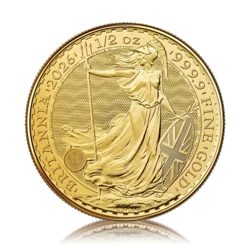 1/2 oz Britannia 2026 goud