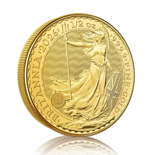 Britannia '2026' 1/2 oz 999.9 fine gold