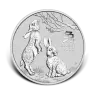 1 kilogram zilveren Lunar III Year of the Rabbit 2023 voorkant