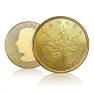 1/10 troy ounce gold Maple Leaf coin 2026 front
