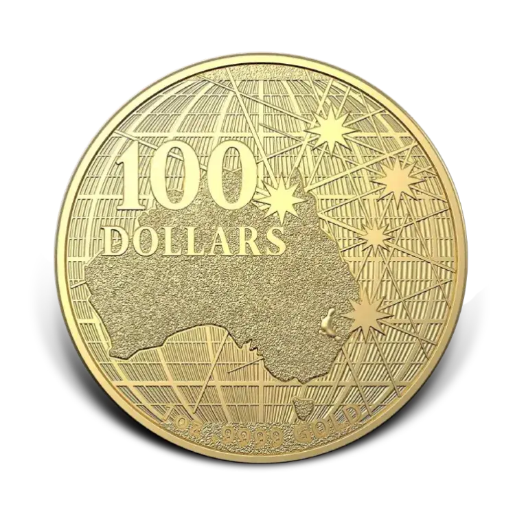 1-troy-ounce-gouden-beneath-the-southern-sky-voorkant