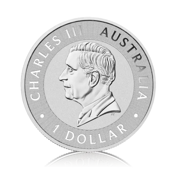 Monsterbox zilveren Kangaroo munten