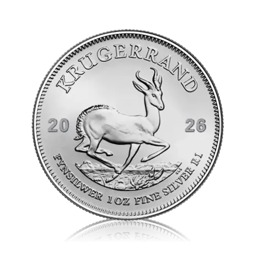 1 troy ounce zilveren Krugerrand 2026