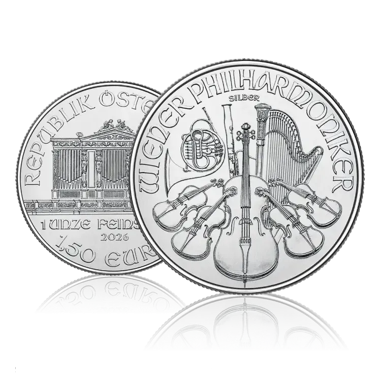 Buy Silver Vienna Philharmonic coins | 2026