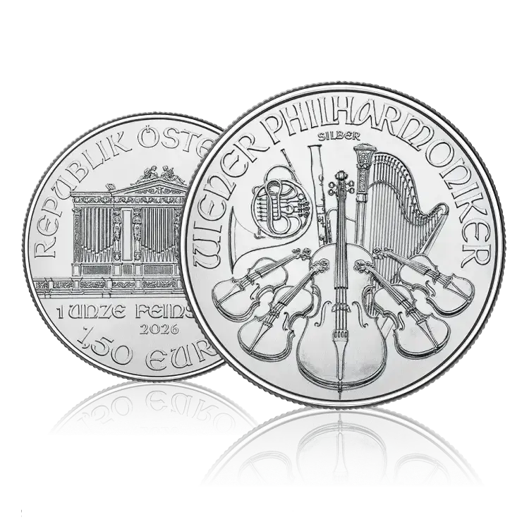 1 oz Wiener Philharmoniker silver 2026
