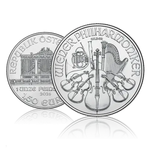 1 oz Wiener Philharmoniker zilver 2026
