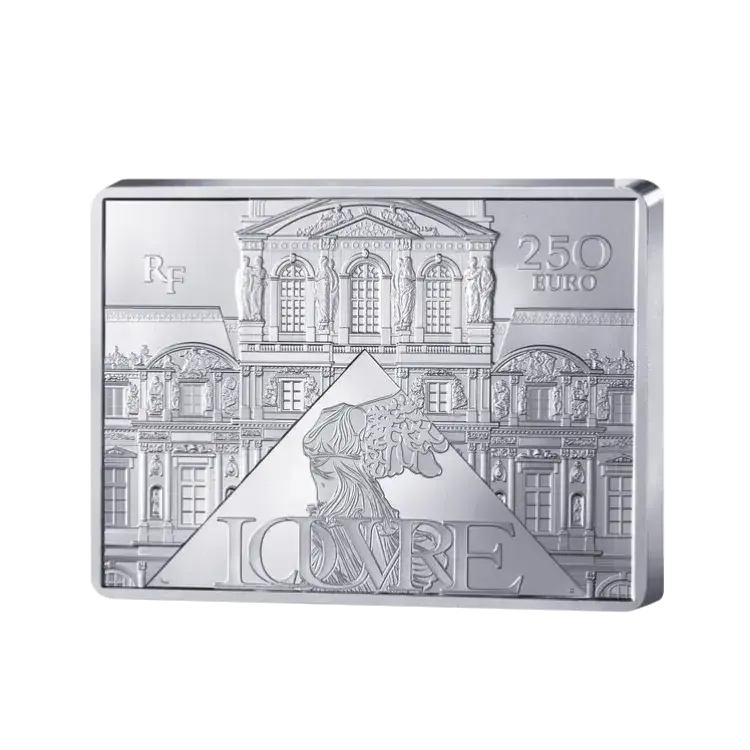 1/2 kg zilveren Rembrandt munt perspectief 1