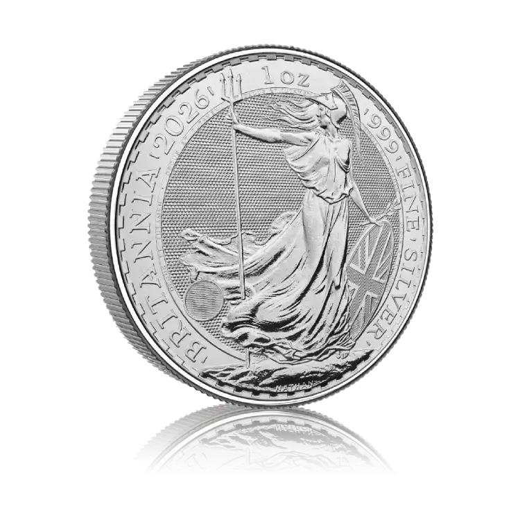 2026 1 oz Britannia zilver