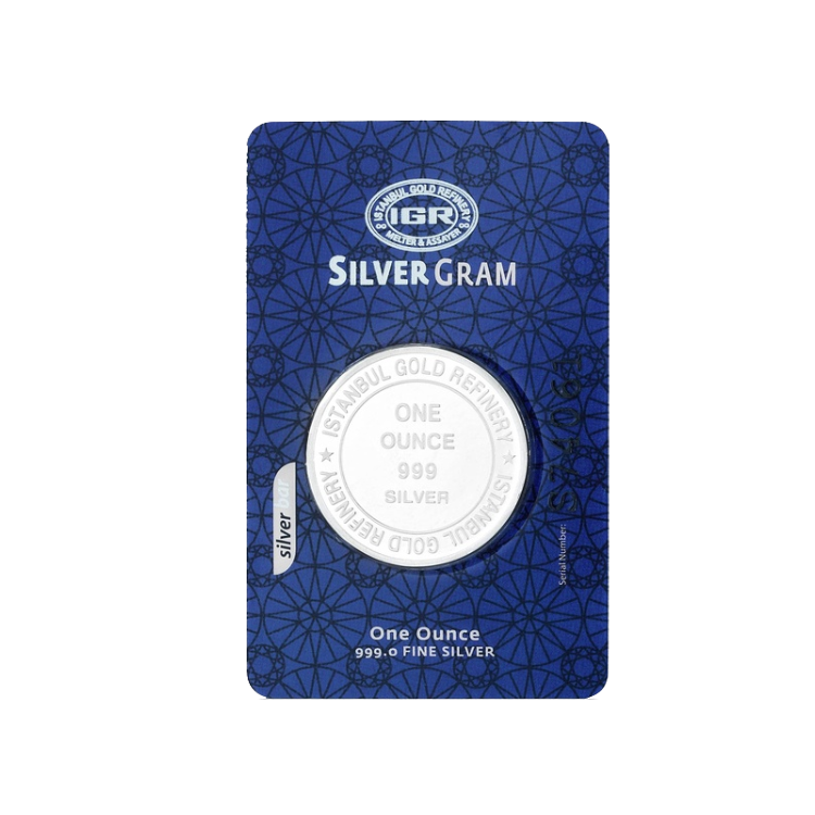 1 troy ounce silver coin bar various producers back