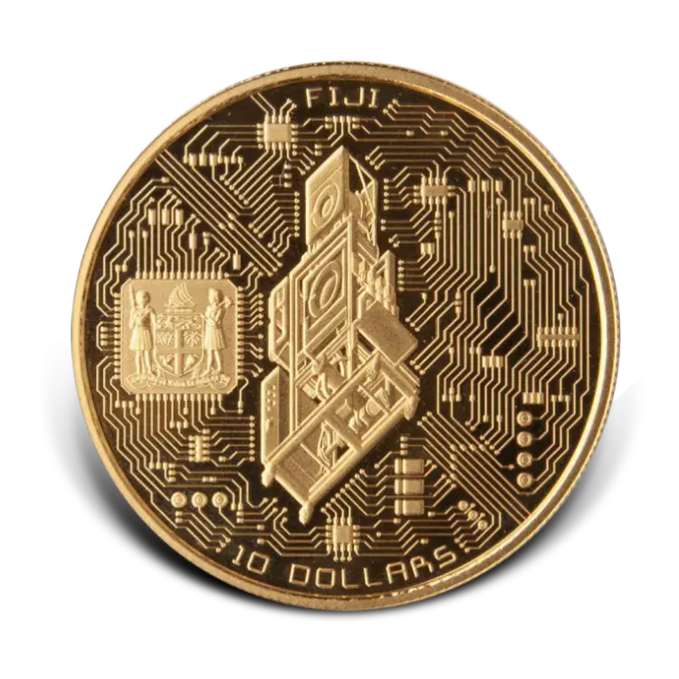 1 troy ounce gouden munt Wim Devolye diverse jaargangen achterkant