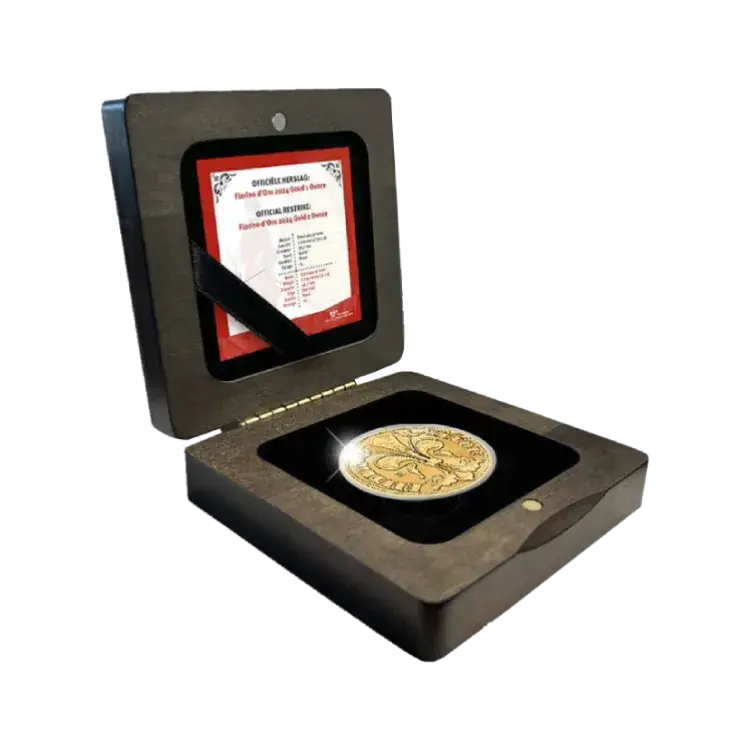 1 troy ounce gold Florin Proof 2024 - mintage of only 15 coins front
