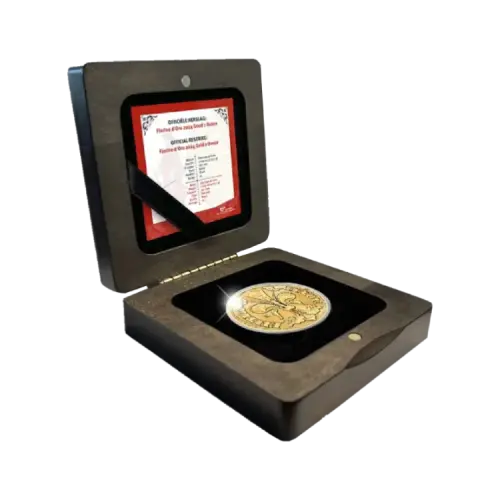 1 troy ounce gold Florin Proof 2024 - mintage of only 15 coins front