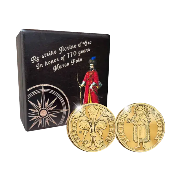 1 troy ounce gold Florin Proof 2024 - mintage of only 15 coins back