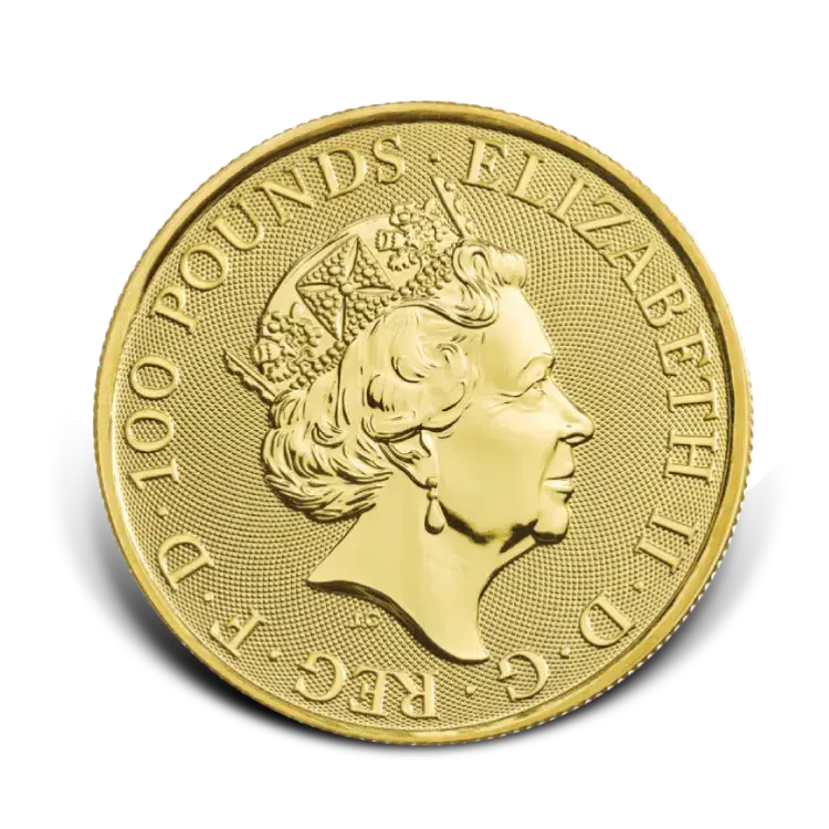 1 troy ounce gouden munt Queen Music Legends 2020 achterkant