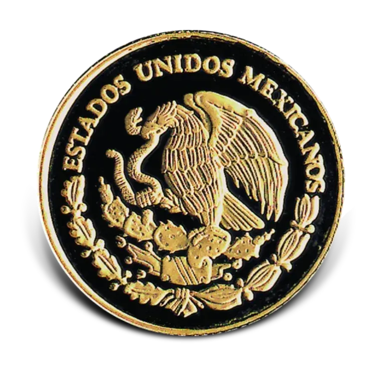 1/20 troy ounce Mexicaanse Teocuitlatl 1999 voorkant