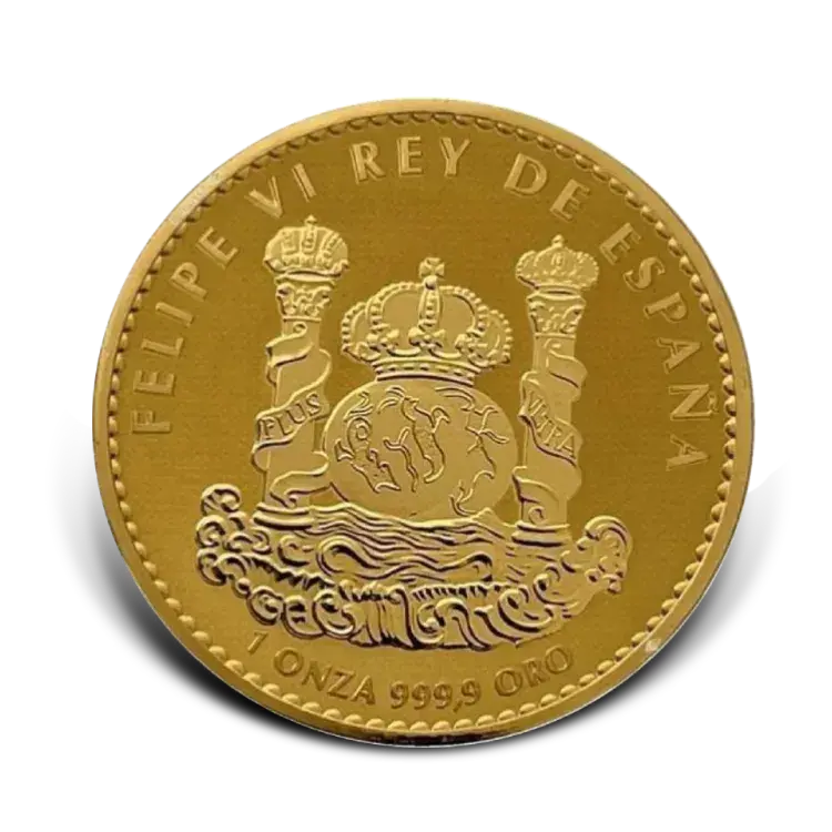 1 troy ounce gold coin Iberian Lynx back