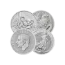 1 kilo silver coin various producers front