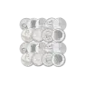 25 silver 50 guilder coins front