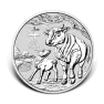 1/2 troy ounce zilveren Lunar munt 2021 Year of the Ox voorkant