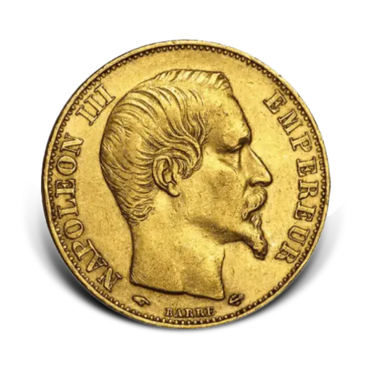 Gouden 20 Francs België front