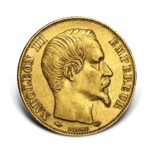 Gouden 20 Francs België front